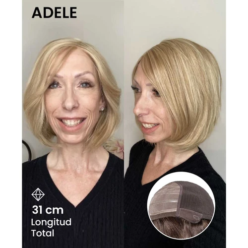 Pelucas Adele | Peluca de cabello humano premium para mujer