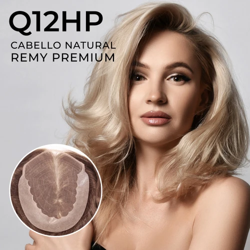 Q12HP francés Lace top prótesis capilar para mujer