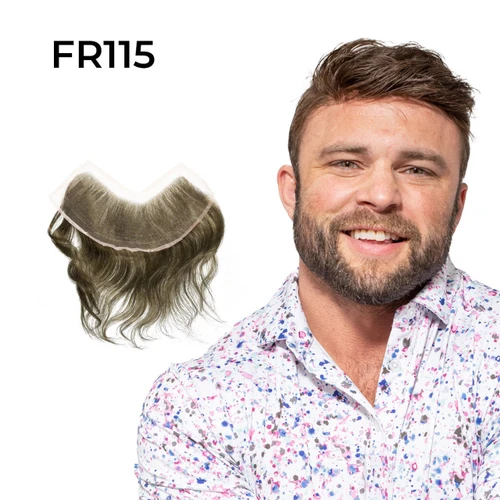 FR115- Parche frontal de tul Suizo