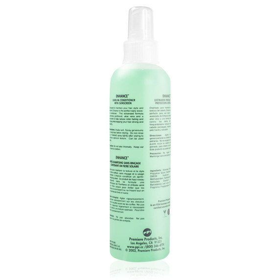PPI Enhance acondicionador sin aclarado en spray 8 oz para cabello y prótesis