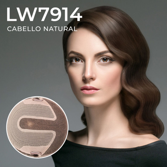 Lace Weft 7914 top de encaje frontal para mujer con cabello Remy humano y línea de raya natural | Superhairpieces