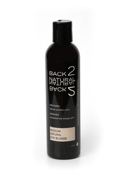 Acondicionador Back2Natural Rubio Ceniza Medio para cabello y prótesis capilar – Superhairpieces
