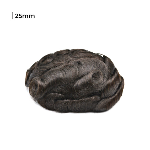 Cabello rizado/ondulado M101 con permanente para pelucas y extensiones