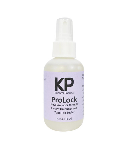 KP Pro Lock 4.0 oz sellador de nudos y cinta para prótesis capilares, reduce caída y prolonga vida útil del sistema