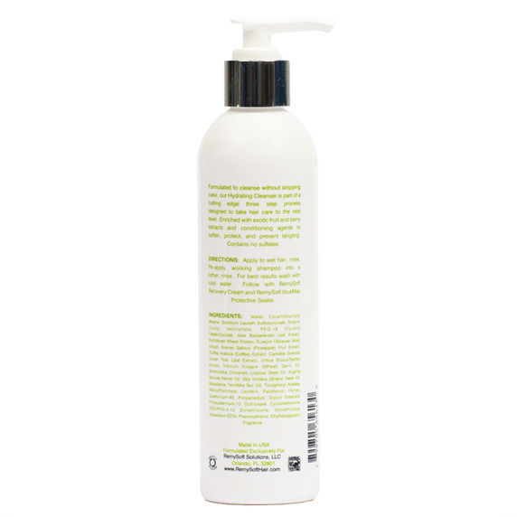 RemySoft MoistureLab limpiador hidratante 8 oz para cabello y prótesis