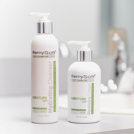 RemySoft MoistureLab crema reparadora 8 oz para hidratación de cabello y prótesis