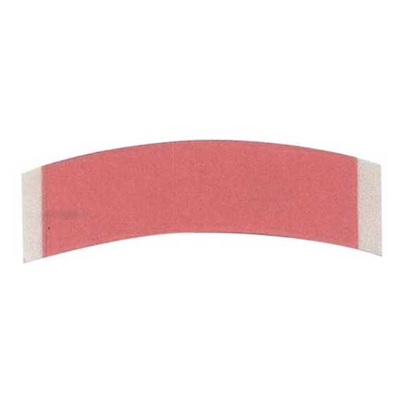 Davlyn A cinta adhesiva ligeramente curvada (equivale a la forma C), Red Liner transparente 36 unidades