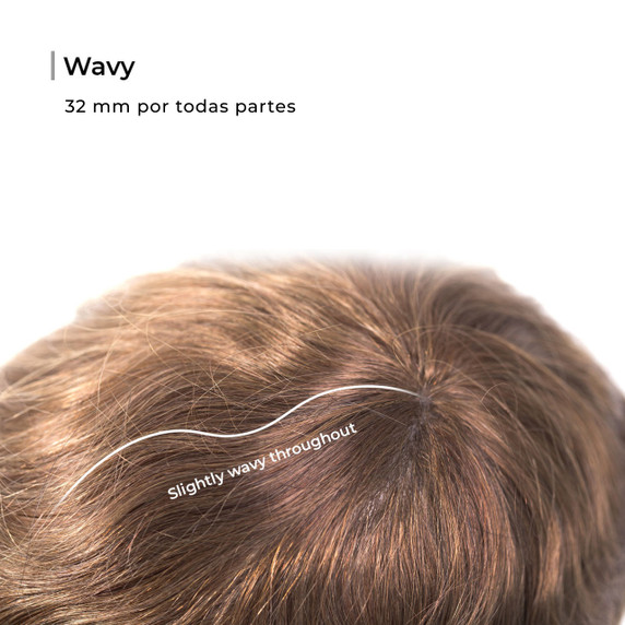 Tupé para hombre M112 Basic Mono Top postizo de Superhairpieces