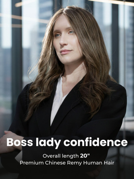 Jane 20 - Peluca Premium de Cabello Largo para Mujer