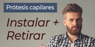 Cómo instalar y retirar una prótesis capilar