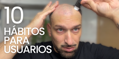 Buenos hábitos para usuarios de prótesis capilares