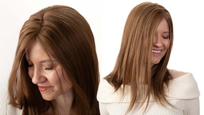 La libertad de elegir tu imagen: Guía de Toppers de cabello humano y salud capilar