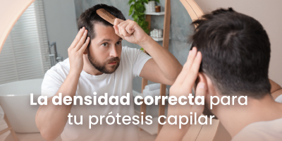 Tipos de densidades en prótesis capilares: ¿Cuál es la mejor para tu edad y estilo de vida?