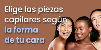 Cómo elegir pelucas y prótesis capilares favorecedoras según la forma de tu rostro