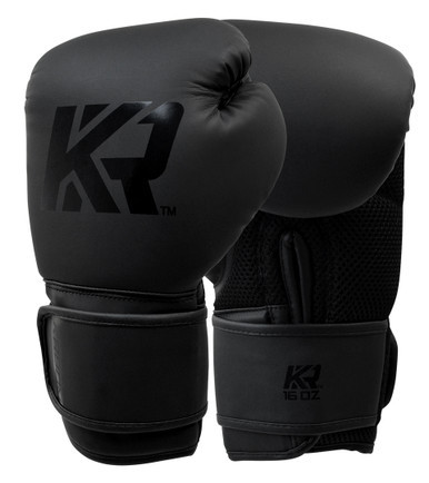 KRBON Boxing Gloves Black|Black