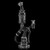 CLEAR - 10mm Kokopelli Hybrid Recycler