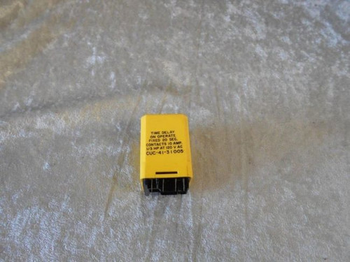 Potter Brumfield (CUC-41-31005) Time Delay on Operate Fixed 20 sec., New Surplus