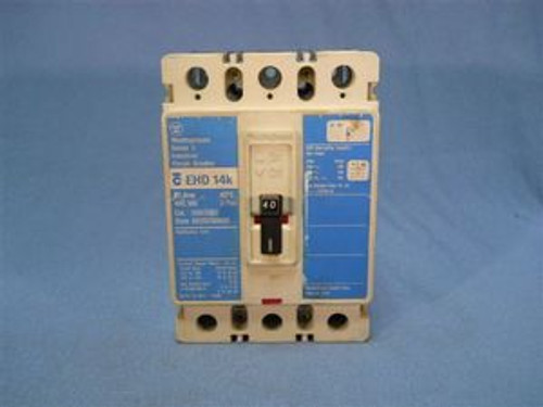 Westinghouse (EHD3040) Circuit Breaker, Used