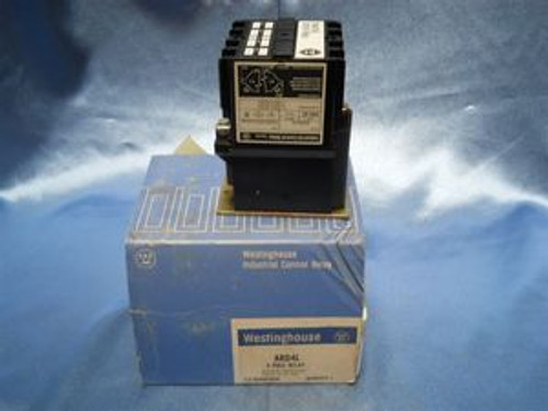 Westinghouse (ARD4L) with 1253C48G04 24 VDC Coil  Relay, New