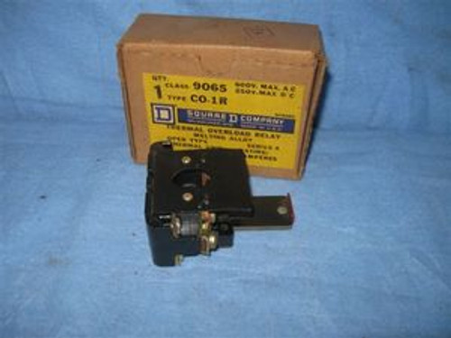 Square D (9065-CO-1R) Thermal Overload Relay, New