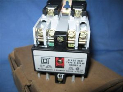 Square D (8501-X011) Control Relay, New Surplus