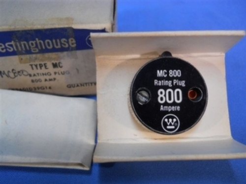 Westinghouse (8MC800) 800 Amp rating Plug, New Surplus