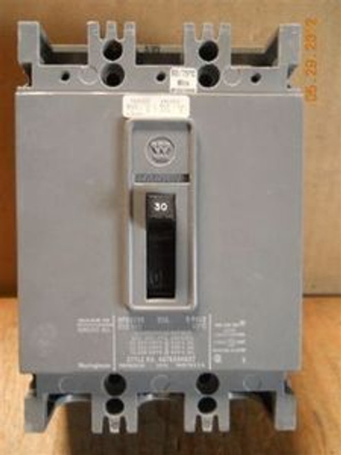 Westinghouse (HFB3030) 30 Amp Circuuit Breaker, New Surplus in Original Box