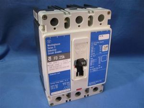 Westinghouse (FD3090) 90 Amp 25K Circuit Breaker, New Surplus