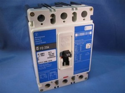 Westinghouse (FD3035) 35 Amp 25K Circuit Breaker, New Surplus