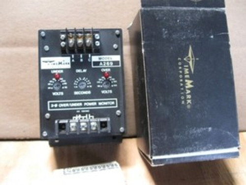 Time Mark, 3 phase Power Monitor (A269) New Surplus