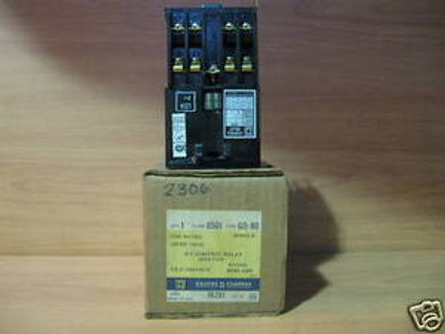 Square D Relay AC Control (8501GO-80) New in Box