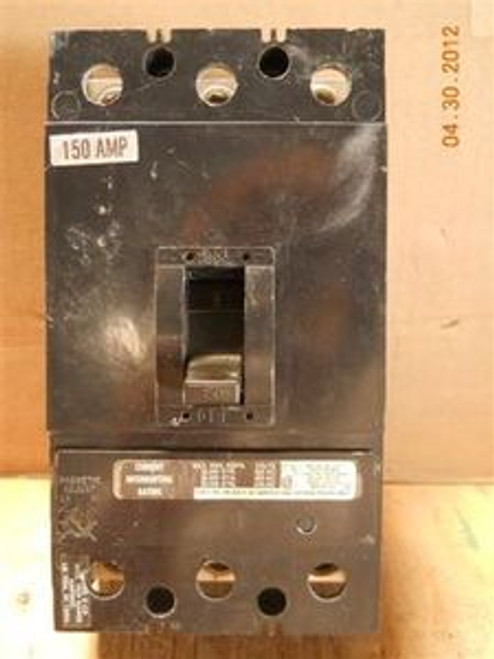 Square D (KAL36150) 150 Amp Circuit Breaker, Used/Cleaned/Tested