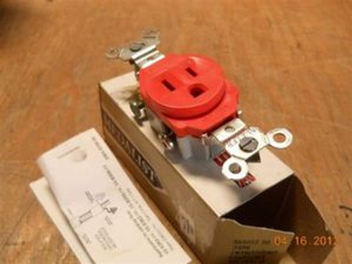 Slater (IG52610R) Box of 10, Isolated Ground Receptacle, New Surplus in Original