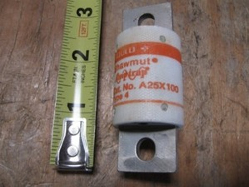 SHAWMUT GOULD AMPTRAP FUSE (A25X100) New some shelf wear