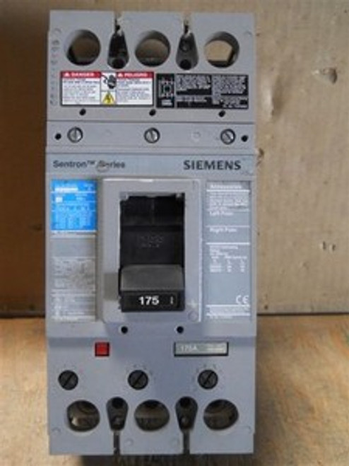 ITE Siemens (FXD63B175) 3 Pole 175 Amp Circuit Breaker, Used/Cleaned/Tested