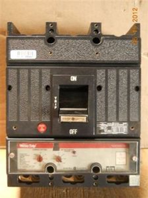 TJ4VF26 GE 500 Amp Circuit Breaker, Used Cleaned Tested