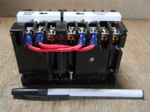 General Electric CR120C40841 4 Pole DC Latch Relay, New Surplus