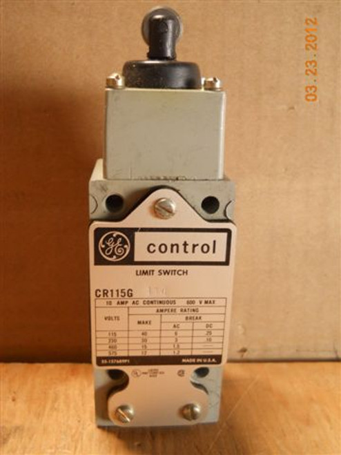 General Electric CR115G114 Limit Switch New Surplus in Original Box