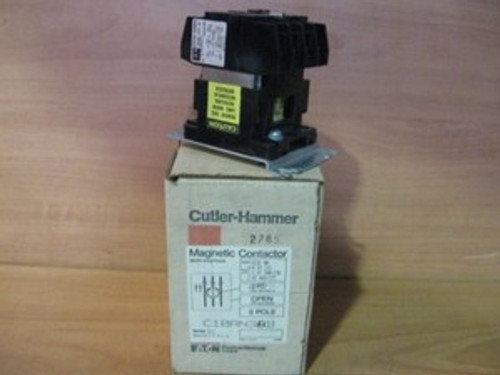 Cutler Hammer Magnetic Contactor (C10AN3BB) New Surplus