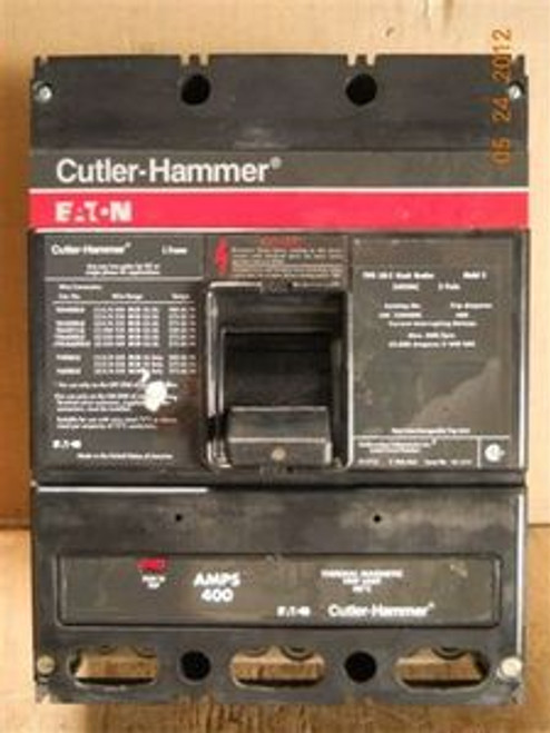 Cutler Hammer (LSB320400E) Type LSE-2 400 Amp Circuit Breaker, New Surplus