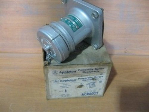 APPLETON RECEPTICLE (ACR6022) NEW