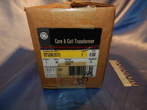 General Electric Core and Coil Transformer (9T58K2873)