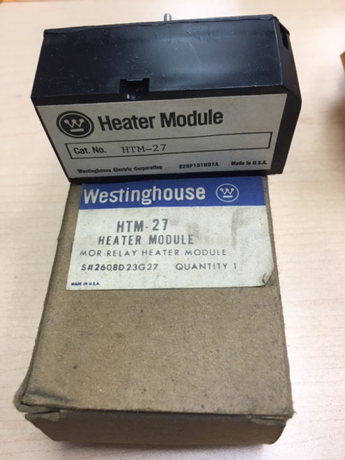 Westinghouse (HTM-27) MOR Relay Heating Module, 229P151H01A, New in box