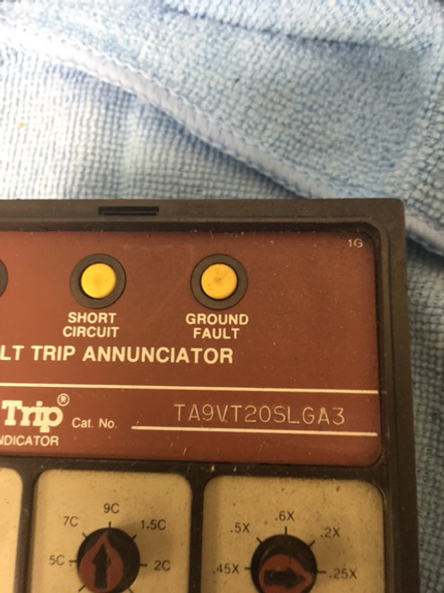 GE Micro Versa Trip Fault Trip Annuniciator Unit TA9VT20SLGA3