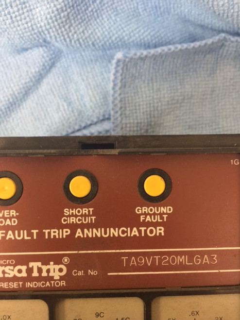 GE Micro Versa Trip Fault Trip Annuniciator Unit TA9VT20MLGA3