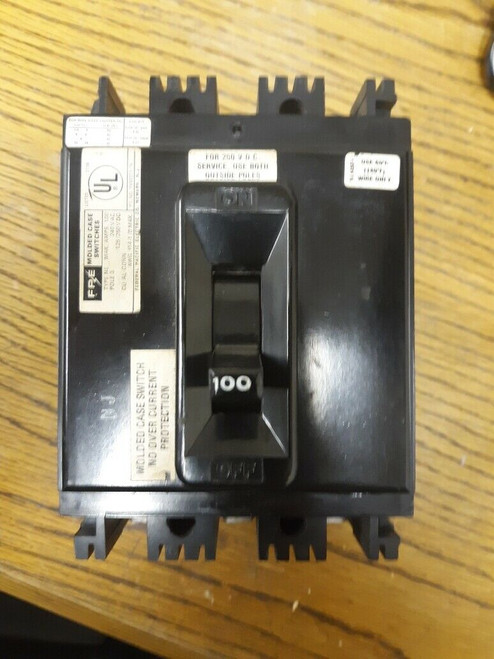 FEDERAL PACIFIC NEF433100 BREAKER USED