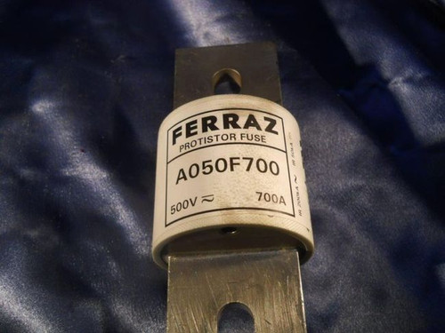 Ferraz (A050F700) Protistor Fuse, 500V 700A Protistor Fuse, New Surplus
