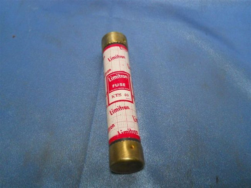 Limitron KTS 40 Fuse Good Condition 600 Volts or Less AC Class K1, Used