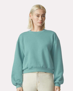 Custom Women's Fleece Crewneck Sweatshirt – Add Your Text, Photo or Design Custom Women's Fleece Crewneck Sweatshirt – Add Your Text, Photo or Design