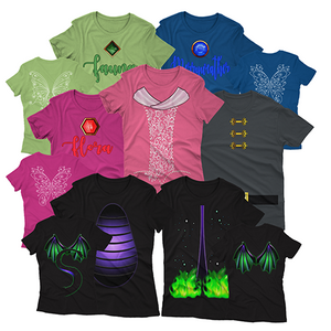 Aurora And Friends Costume Shirts